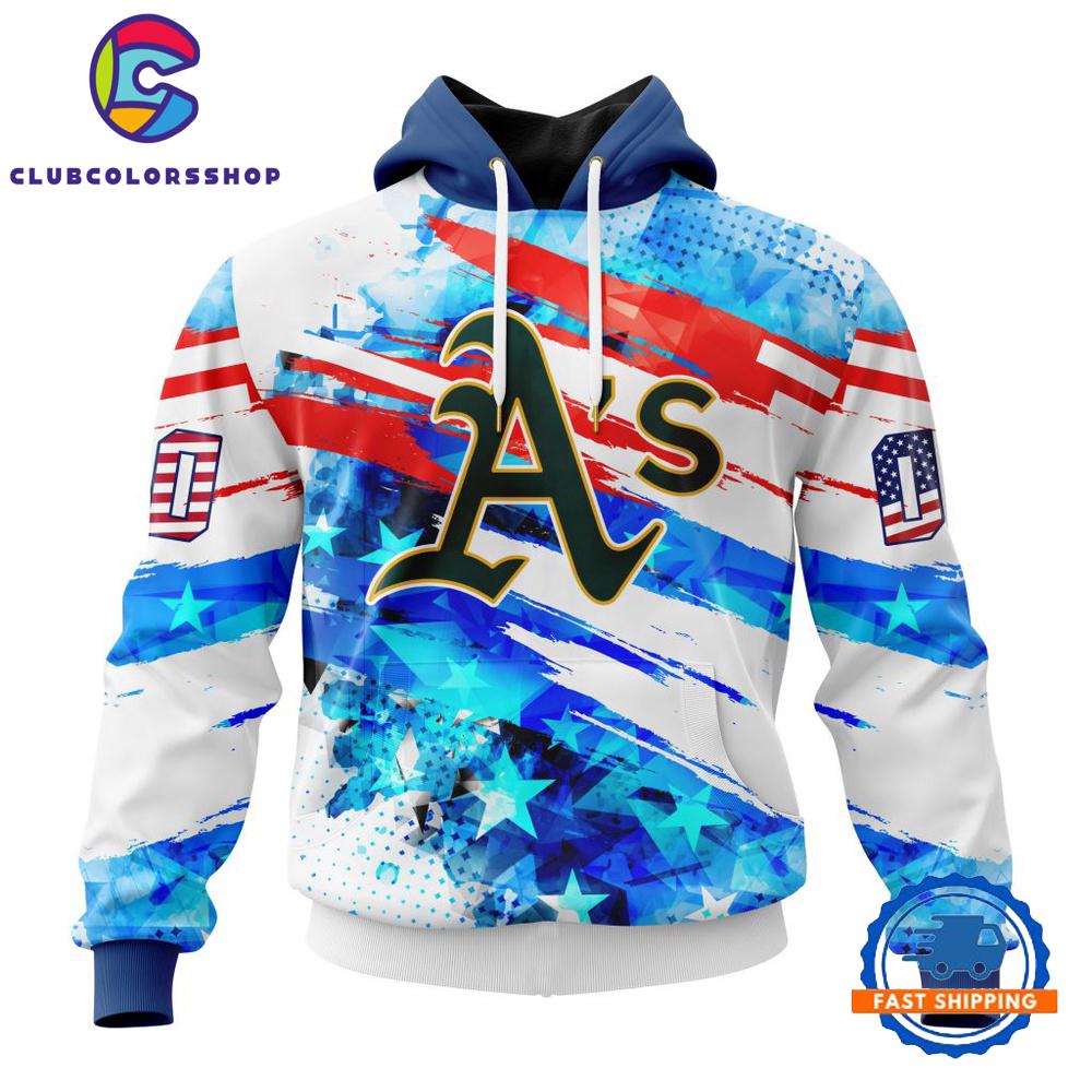MLB Oakland Athletics Special Independence Day 4th Of July Design Hoodie, T Shirt, Long Sleeve Shirt