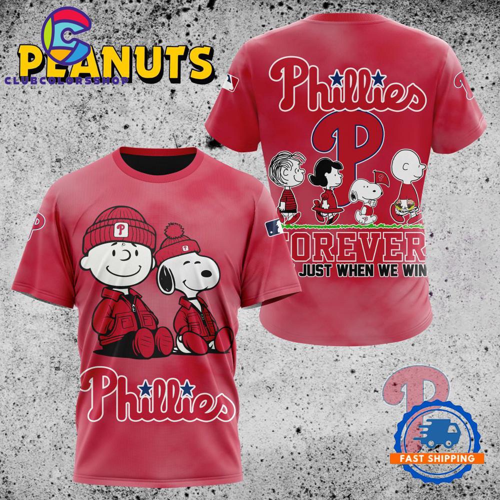 MLB Philadelphia Phillies Peanuts 75th Anniversary TShirt, Sweatshirt, Hoodie