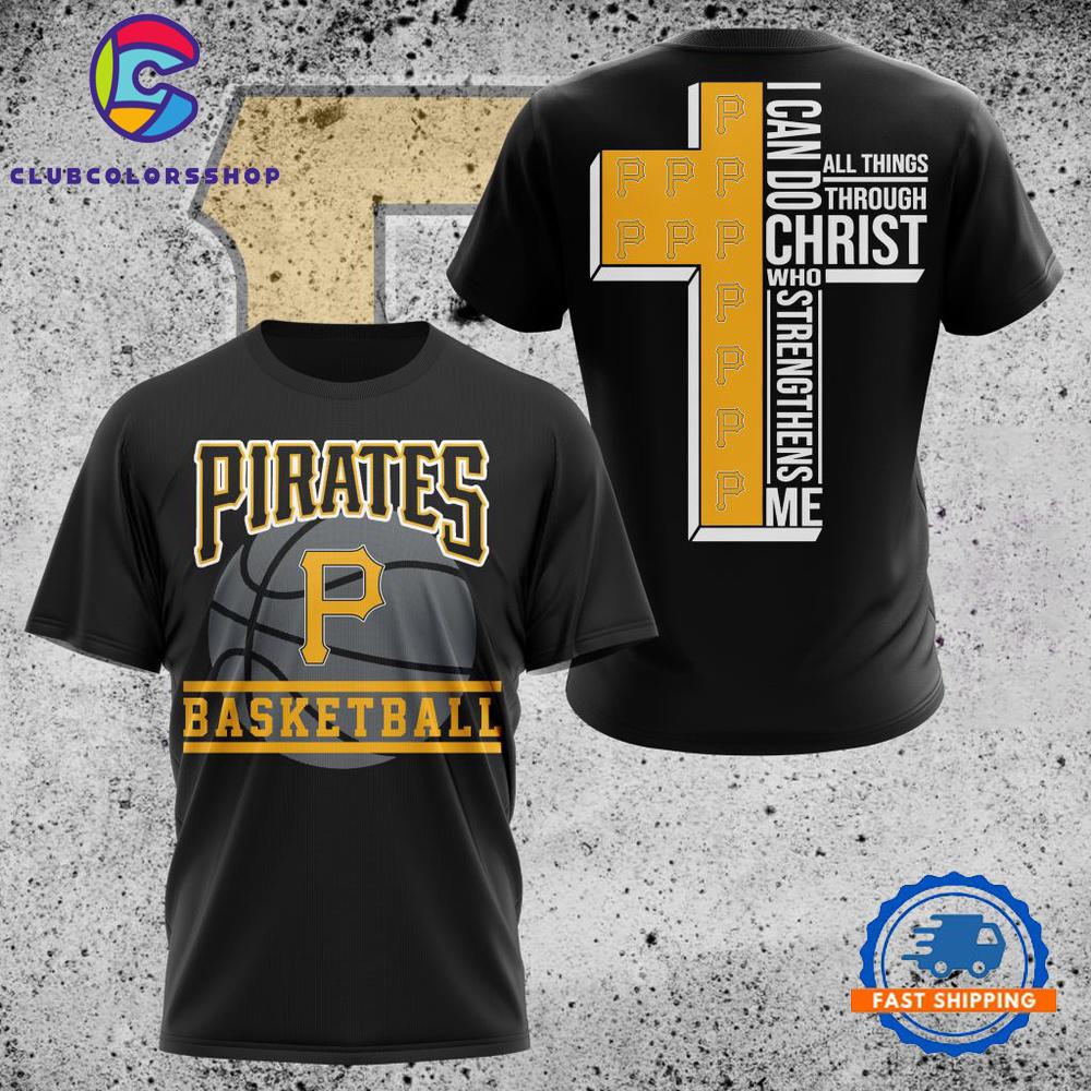 MLB Pittsburgh Pirates I Can Do Christ All Things Through Who Strengthens Me TShirt, Hoodie, Sweatshirt