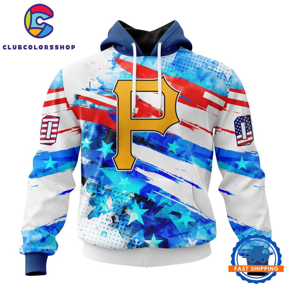 MLB Pittsburgh Pirates Special Independence Day 4th Of July Design Hoodie, T Shirt, Long Sleeve Shirt