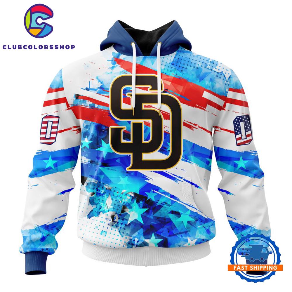 MLB San Diego Padres Special Independence Day 4th Of July Design Hoodie, T Shirt, Long Sleeve Shirt