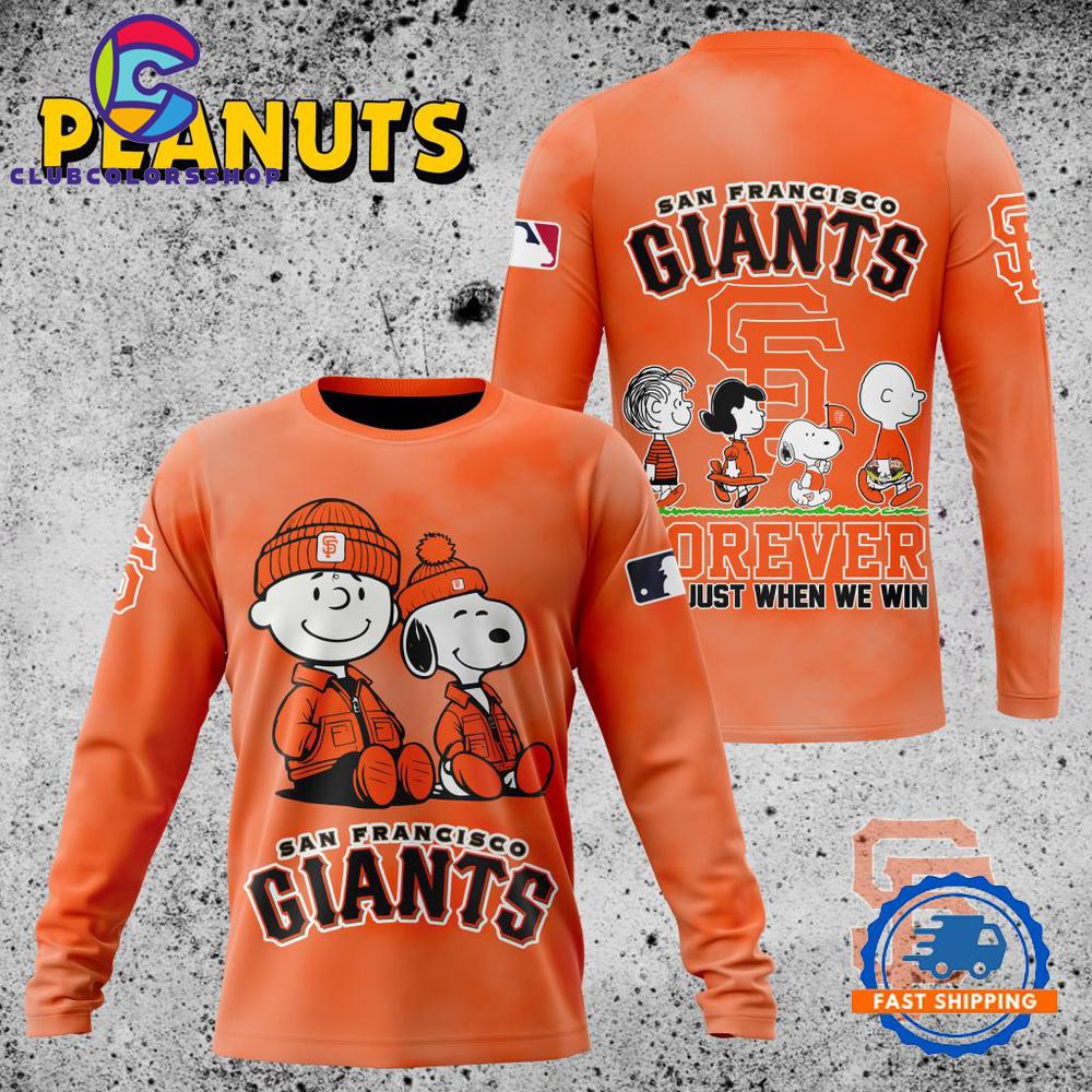 MLB San Francisco Giants Peanuts 75th Anniversary TShirt, Sweatshirt, Hoodie MLB San Francisco Giants Peanuts 75th Anniversary TShirt, Sweatshirt, Hoodie