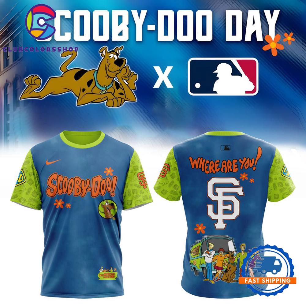 MLB San Francisco Giants x Scooby-Doo T Shirt, Hoodie, Sweatshirt