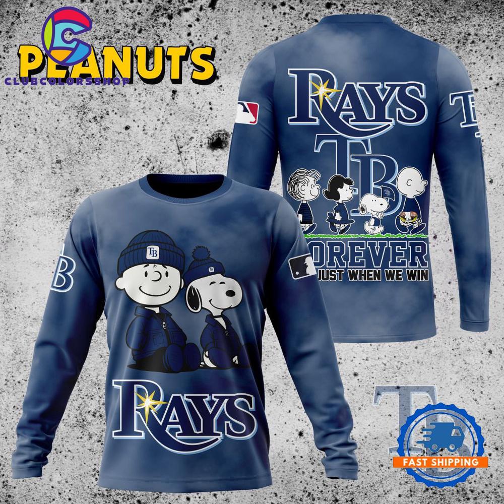 MLB Tampa Bay Rays Peanuts 75th Anniversary TShirt, Sweatshirt, Hoodie MLB Tampa Bay Rays Peanuts 75th Anniversary TShirt, Sweatshirt, Hoodie