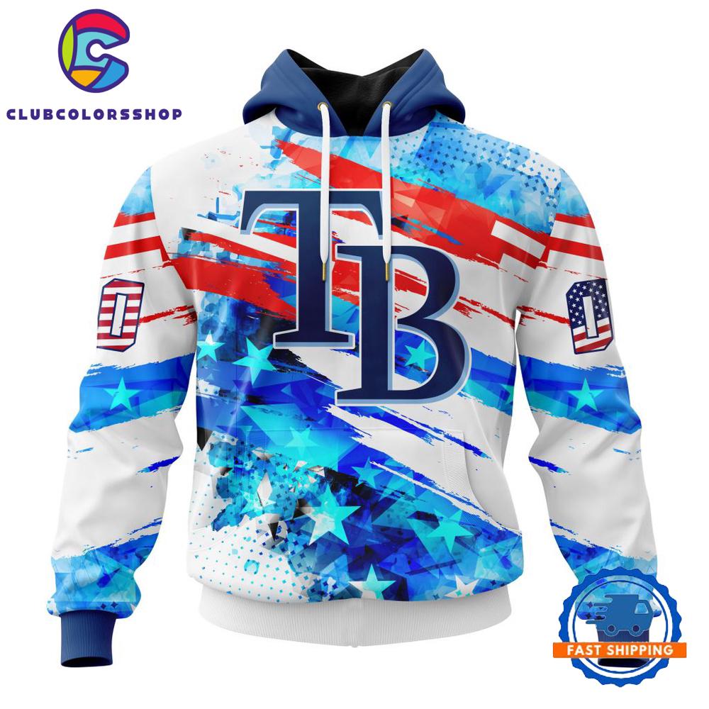 MLB Tampa Bay Rays Special Independence Day 4th Of July Design Hoodie, T Shirt, Long Sleeve Shirt