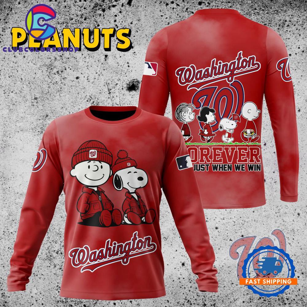 MLB Washington Nationals Peanuts 75th Anniversary TShirt, Sweatshirt, Hoodie MLB Washington Nationals Peanuts 75th Anniversary TShirt, Sweatshirt, Hoodie