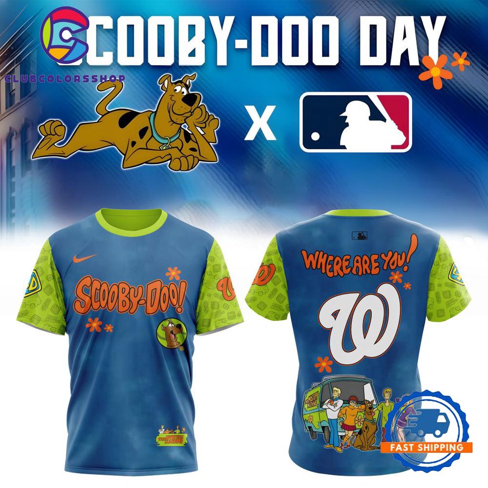 MLB Washington Nationals x Scooby-Doo T Shirt, Hoodie, Sweatshirt