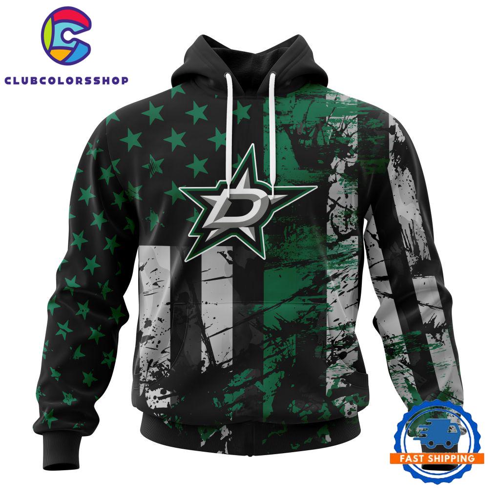 Dallas Stars Specialized Jersey For America Hoodie, T Shirt, Long Sleeve Shirt