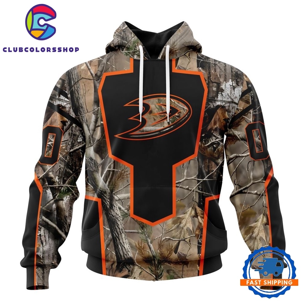 NHL Anaheim Ducks Special Camo Realtree Hunting Hoodie, T Shirt