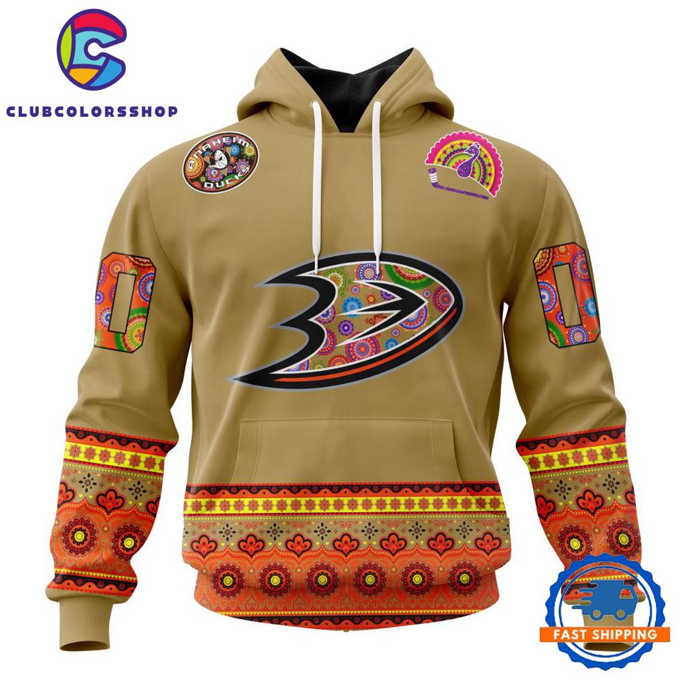 NHL Anaheim Ducks Specialized Jersey Hockey For All Diwali Festival Hoodie, T Shirt