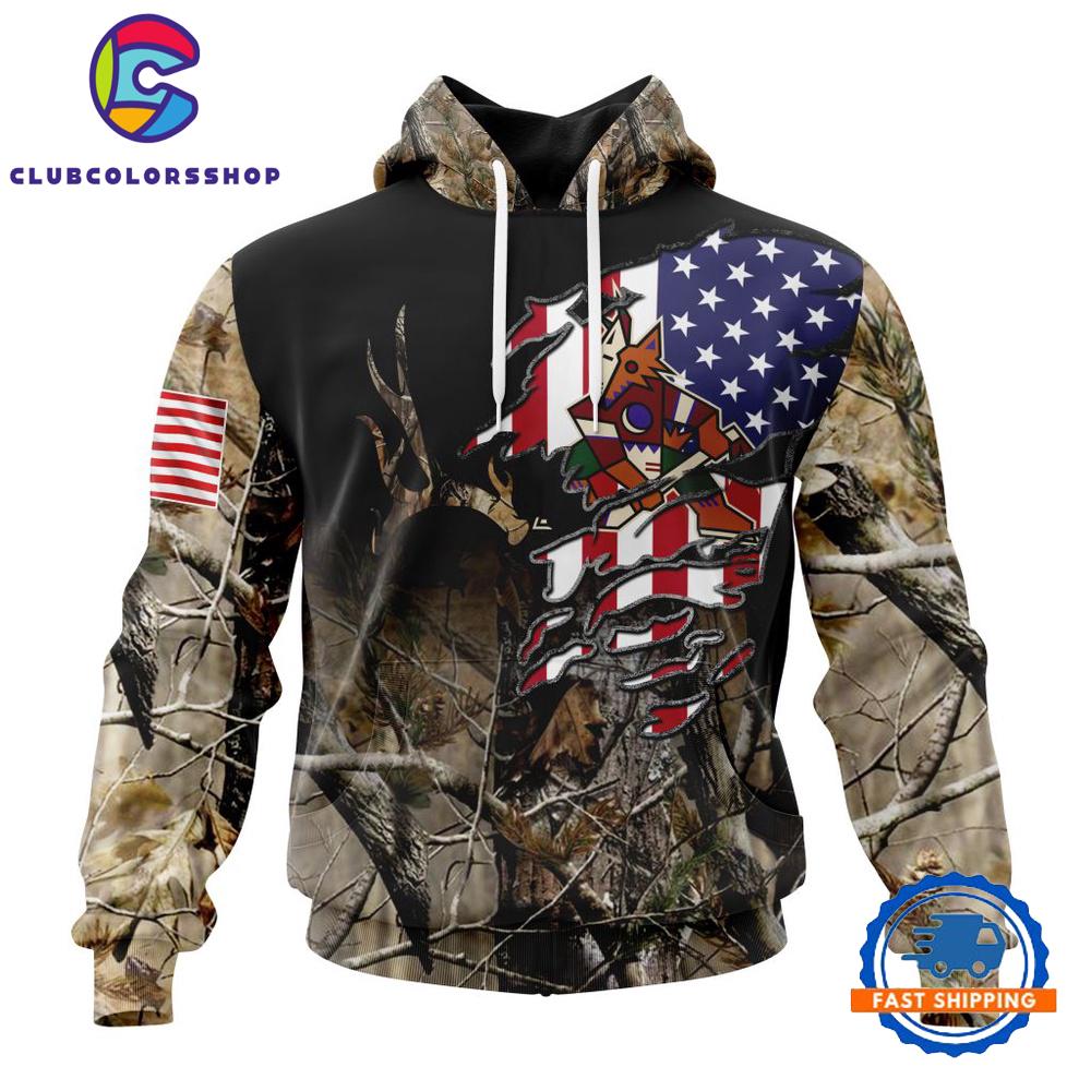 NHL Arizona Coyotes Special Camo Realtree Hunting Hoodie, TShirt, Long Sleeve Shirt