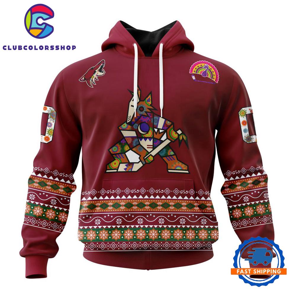 NHL Arizona Coyotes Specialized Jersey Hockey For All Diwali Festival Hoodie, T Shirt