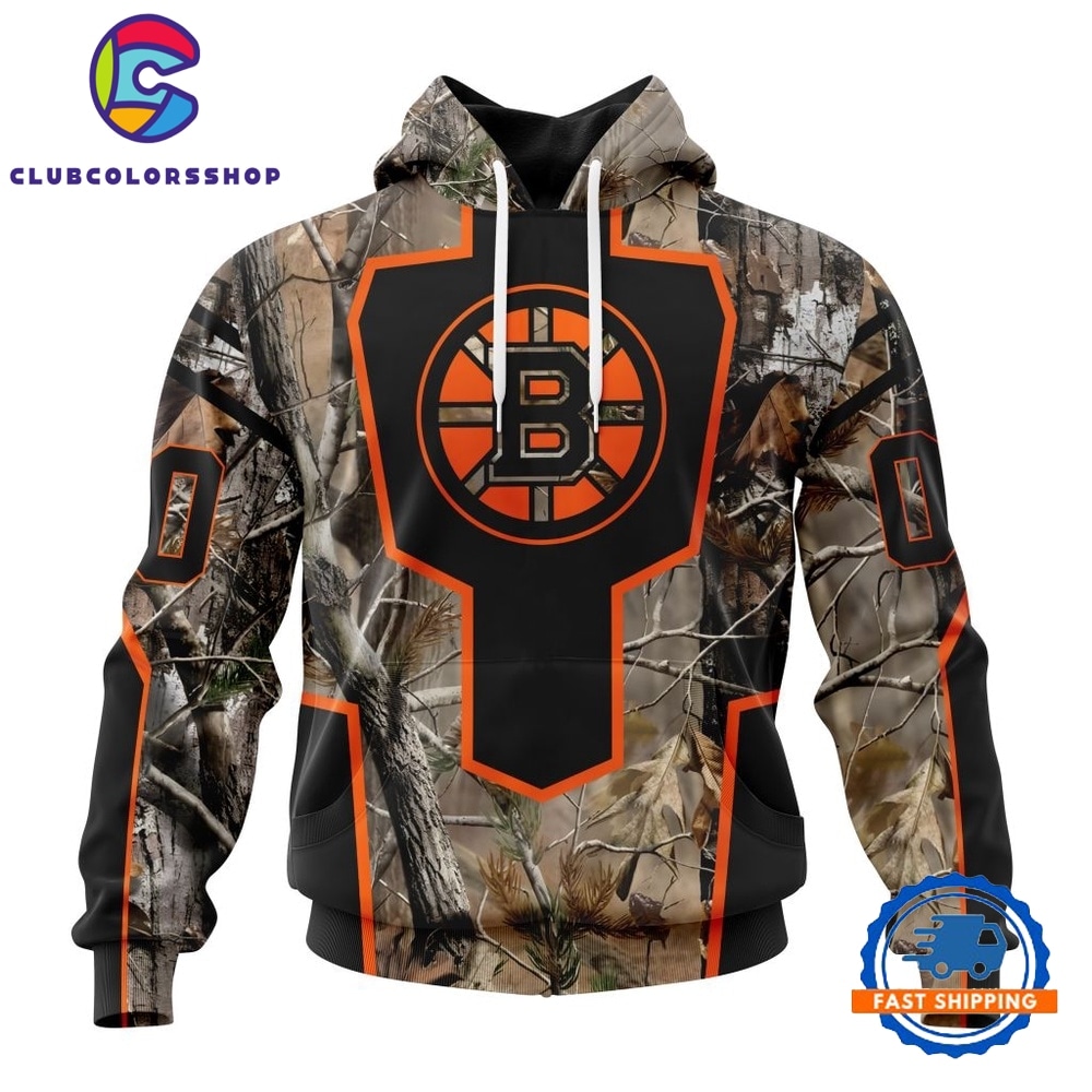 NHL Boston Bruins Special Camo Realtree Hunting Hoodie, T Shirt