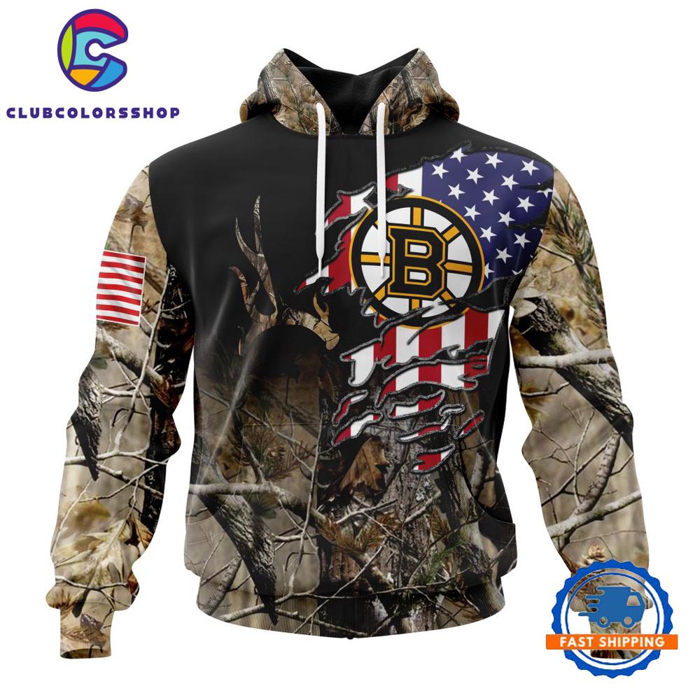 NHL Boston Bruins Special Camo Realtree Hunting Hoodie, TShirt, Long Sleeve Shirt