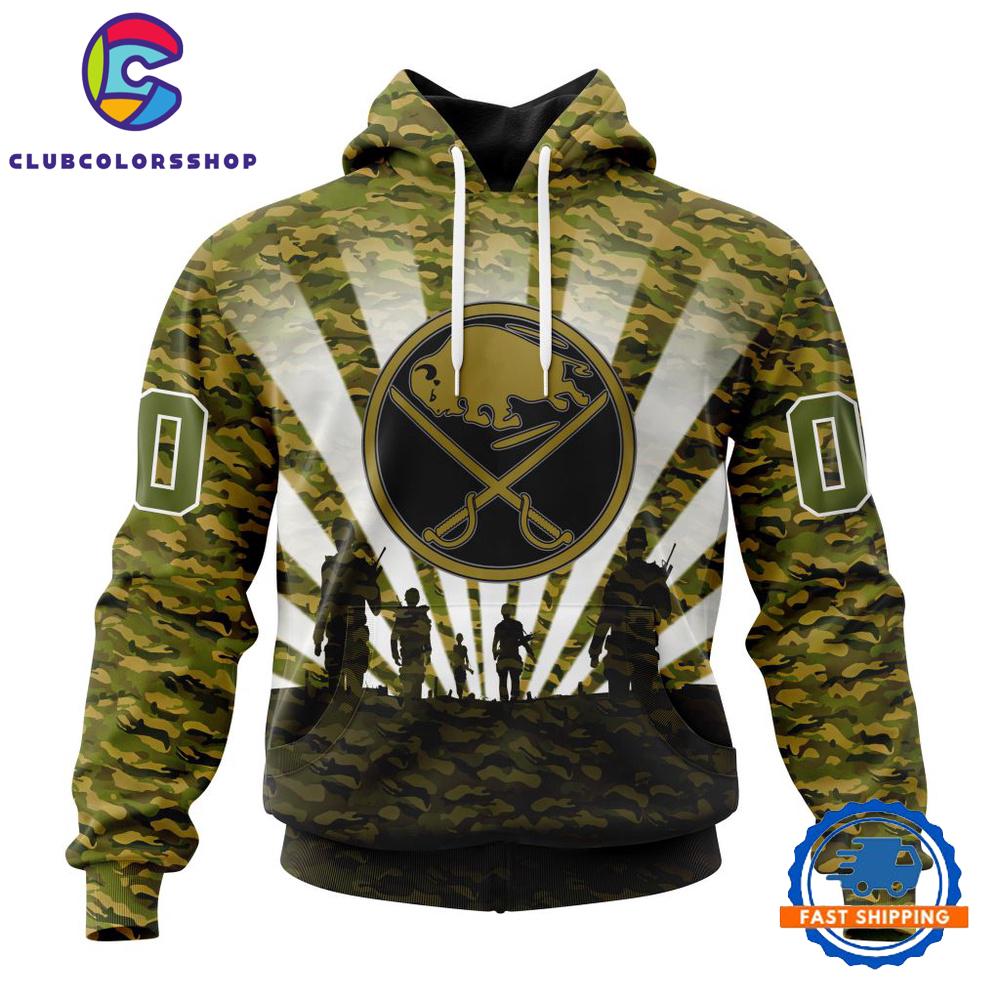 NHL Buffalo Sabres Military Camo Kits For Veterans Day And Rememberance Day Hoodie, T Shirt