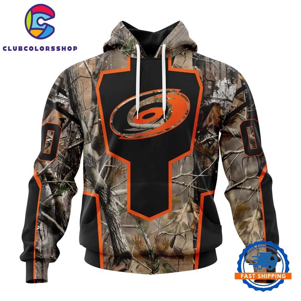 NHL Carolina Hurricanes Special Camo Realtree Hunting Hoodie, T Shirt