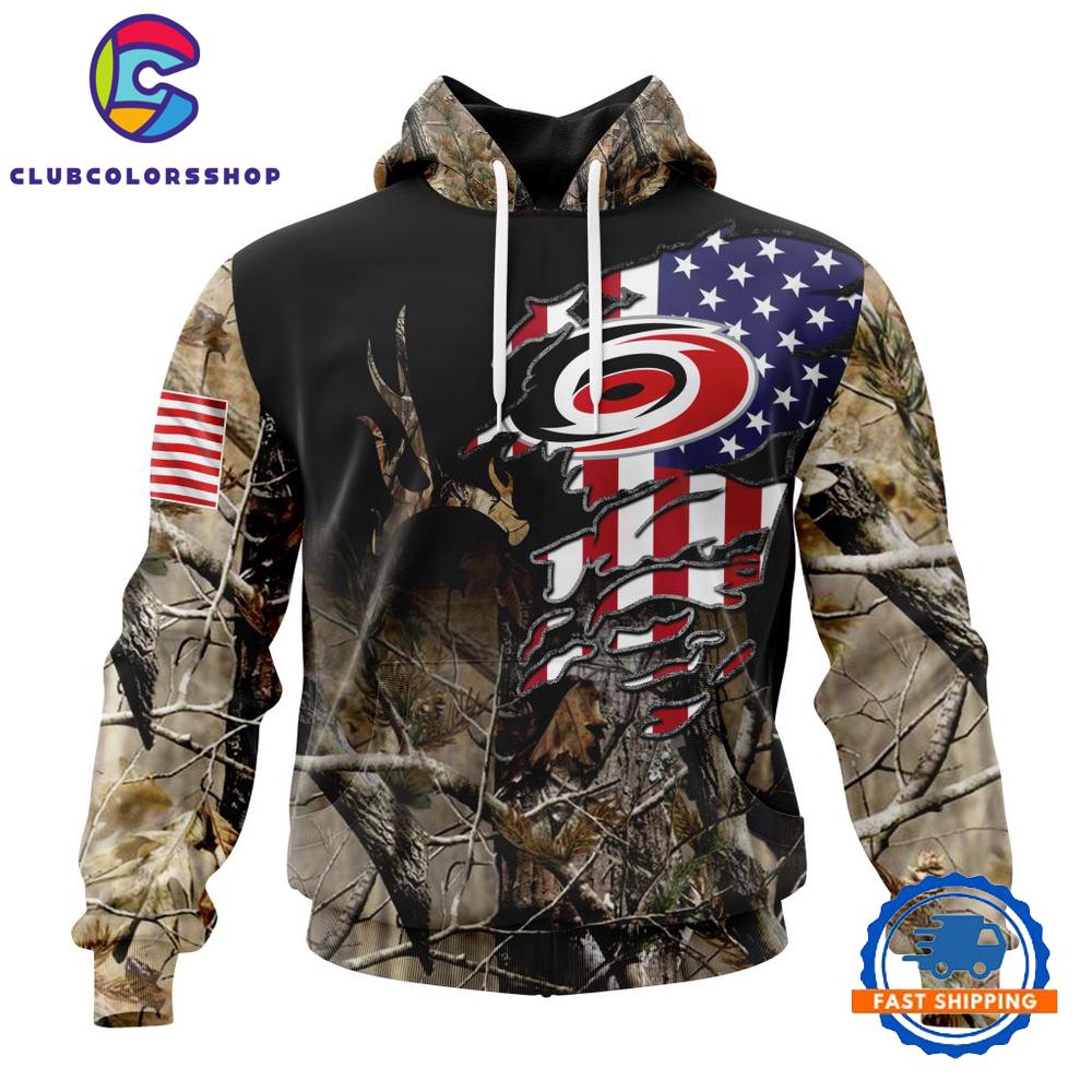 NHL Carolina Hurricanes Special Camo Realtree Hunting Hoodie, TShirt, Long Sleeve Shirt