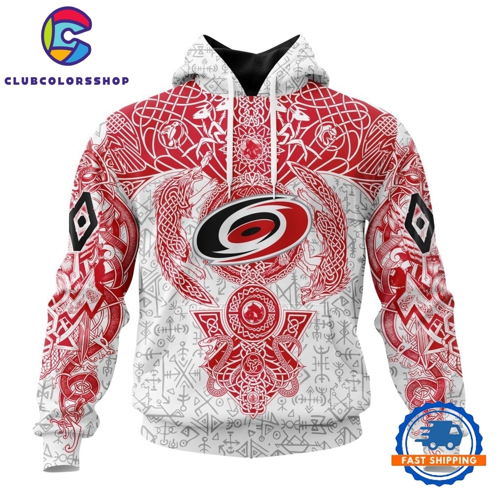 NHL Carolina Hurricanes Special Norse Viking Symbols Hoodie, T Shirt