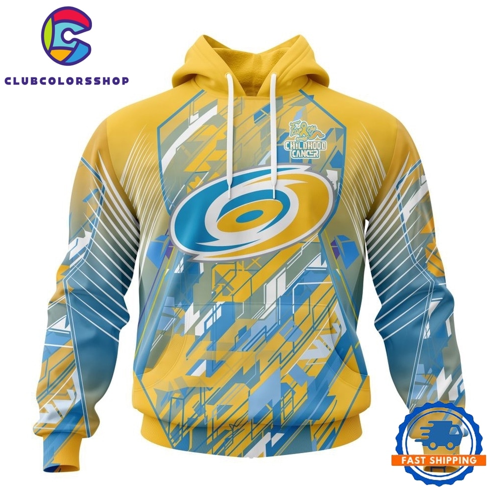 NHL Carolina Hurricanes Specialized Design Fearless Against Childhood Cancers Hoodie, T Shirt