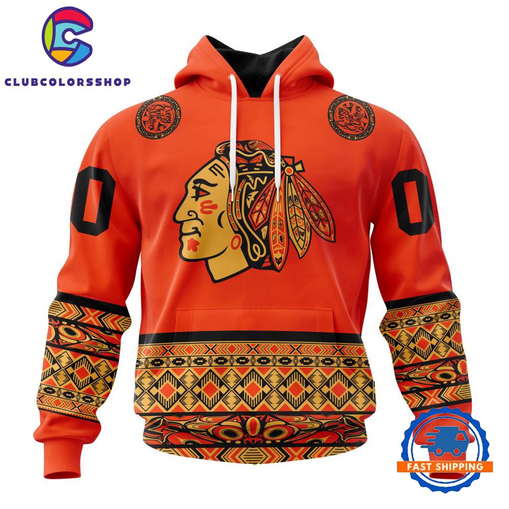 NHL Chicago BlackHawks Specialized National Day For Truth And Reconciliation Hoodie, T Shirt