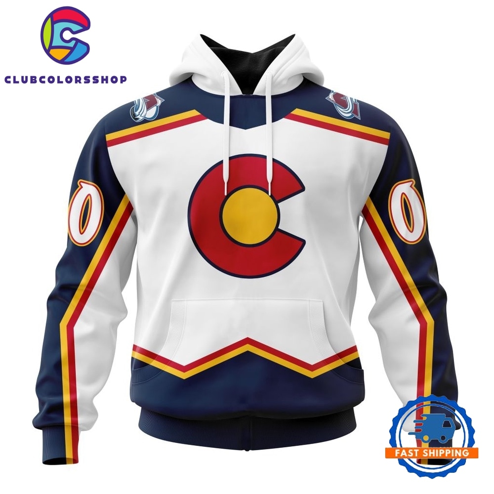 NHL Colorado Avalanche Reverse Retro Kits Hoodie, T Shirt