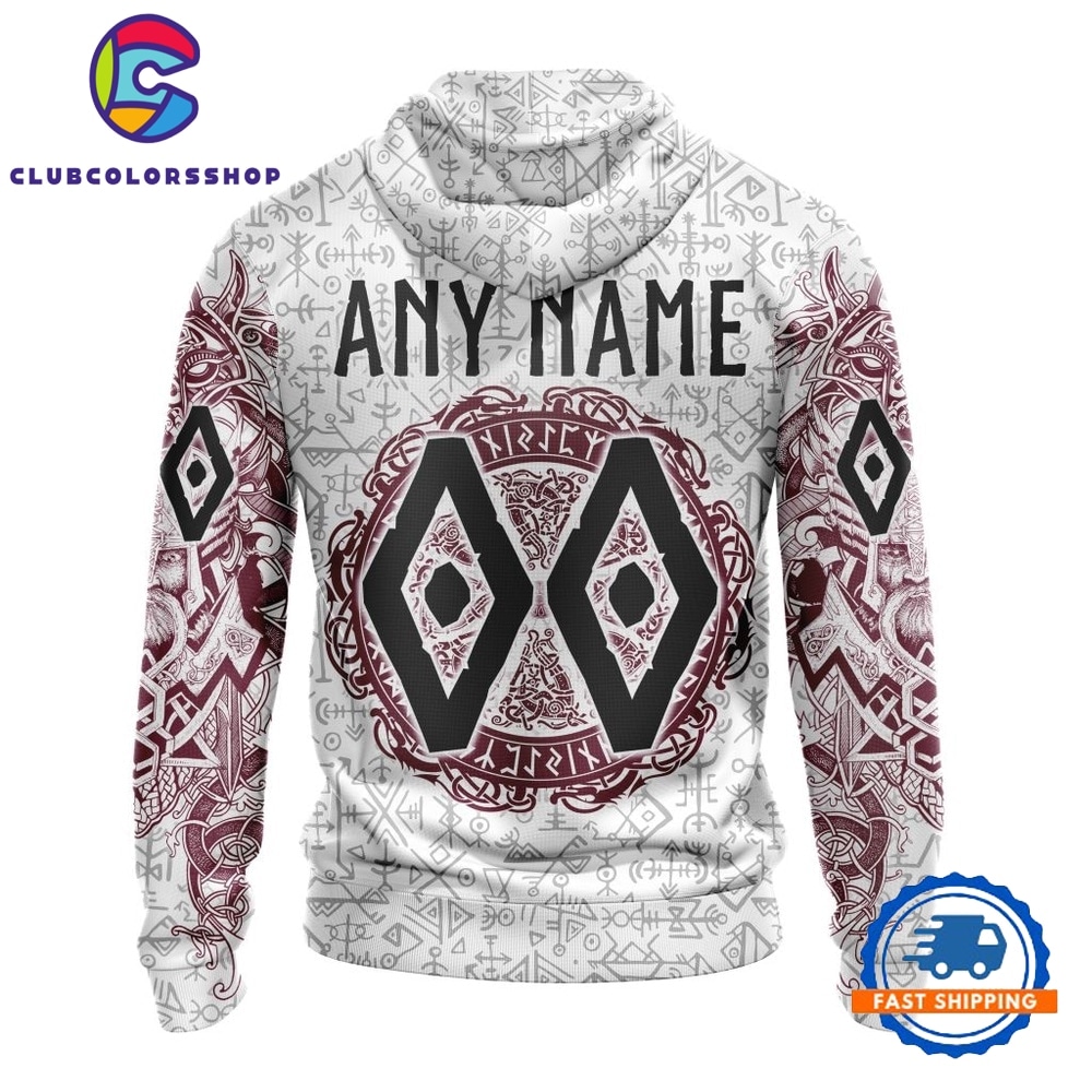 NHL Colorado Avalanche Special Norse Viking Symbols Hoodie, T Shirt 2