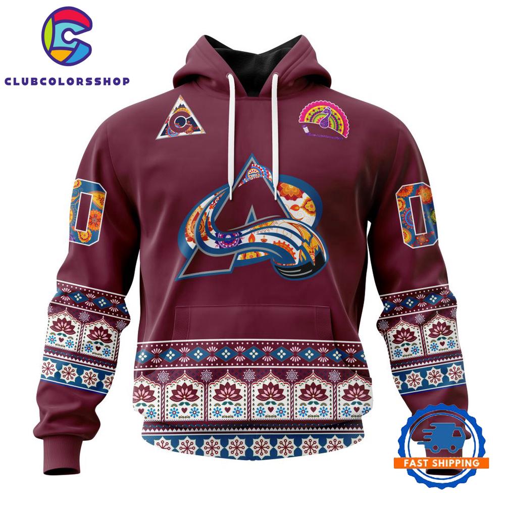 NHL Colorado Avalanche Specialized Jersey Hockey For All Diwali Festival Hoodie, T Shirt