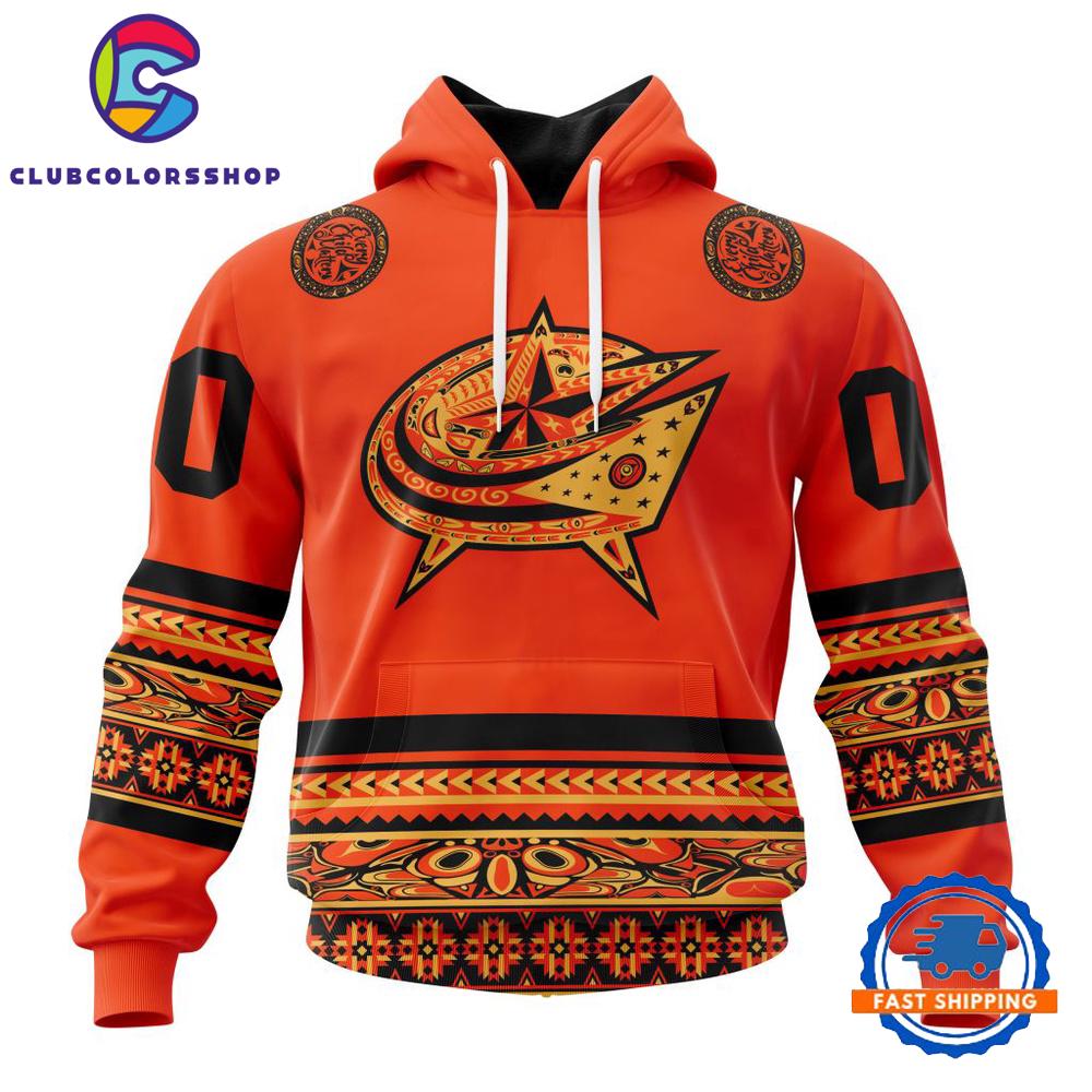 NHL Columbus Blue Jackets Specialized National Day For Truth And Reconciliation Hoodie, T Shirt