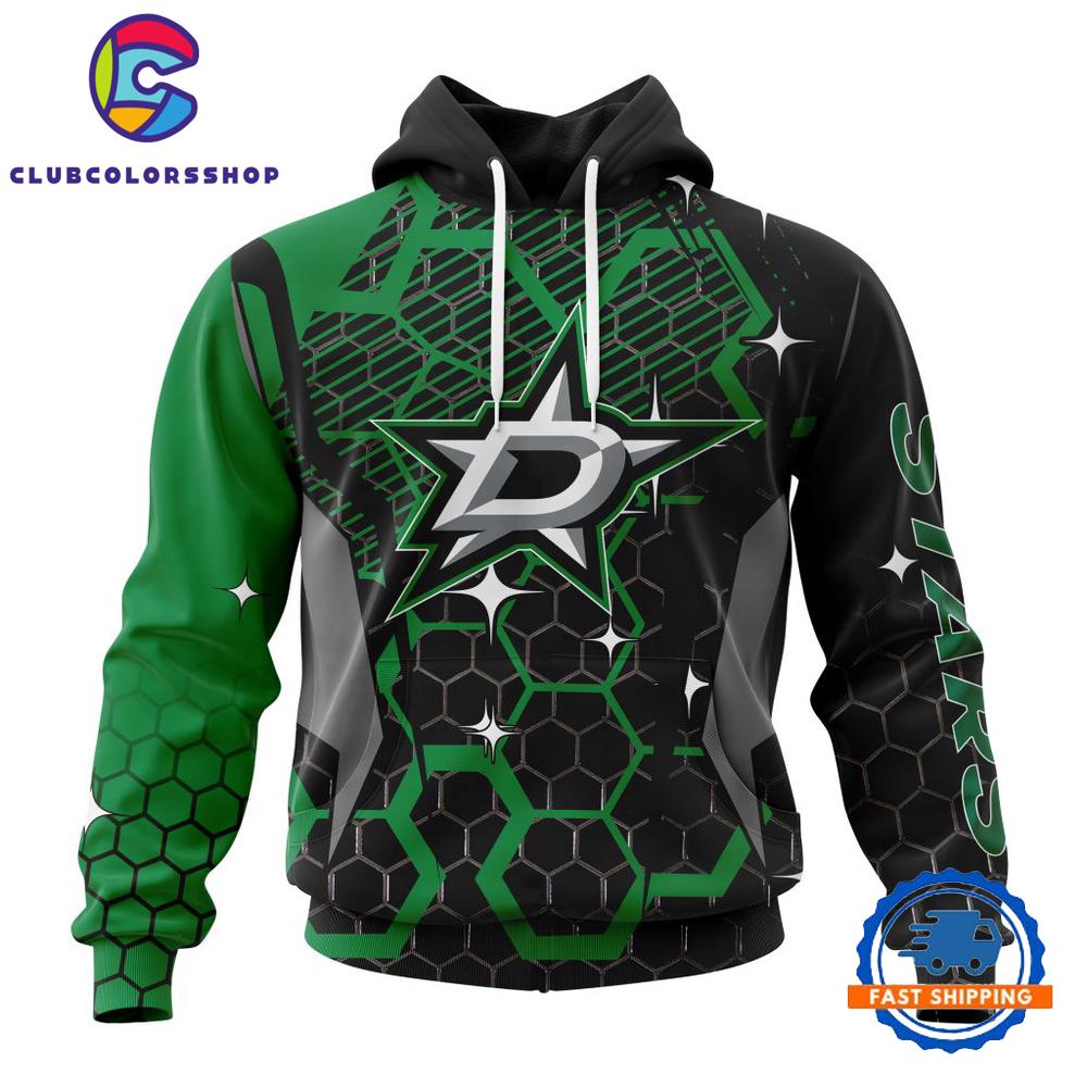 NHL Dallas Stars Specialized Design With MotoCross Syle Hoodie, T Shirt