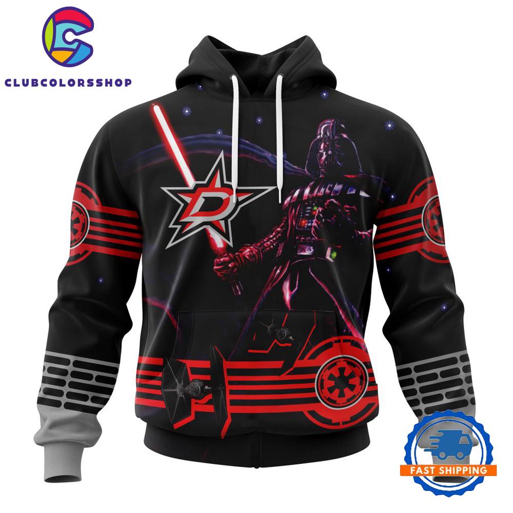 NHL Dallas Stars Specialized Starwar Darth Vader Version Hoodie, T Shirt