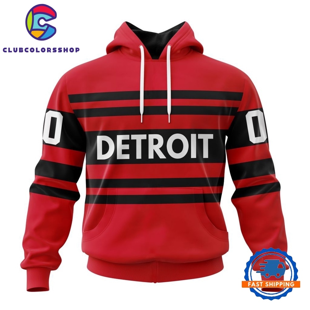 NHL Detroit Red Wings Reverse Retro Kits Hoodie, T Shirt