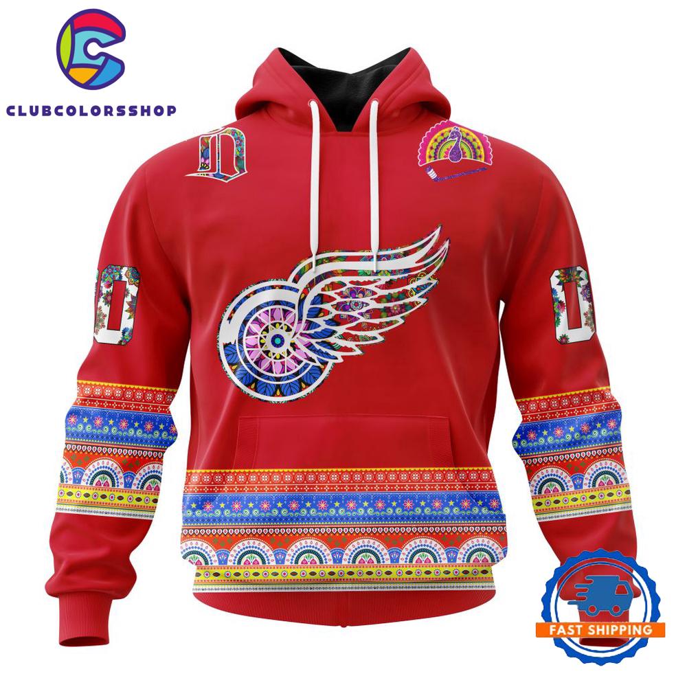 NHL Detroit Red Wings Specialized Jersey Hockey For All Diwali Festival Hoodie, T Shirt