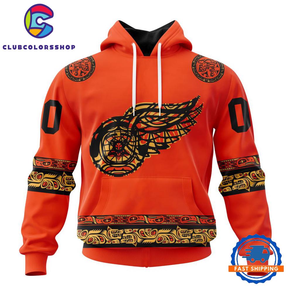 NHL Detroit Red Wings Specialized National Day For Truth And Reconciliation Hoodie, T Shirt