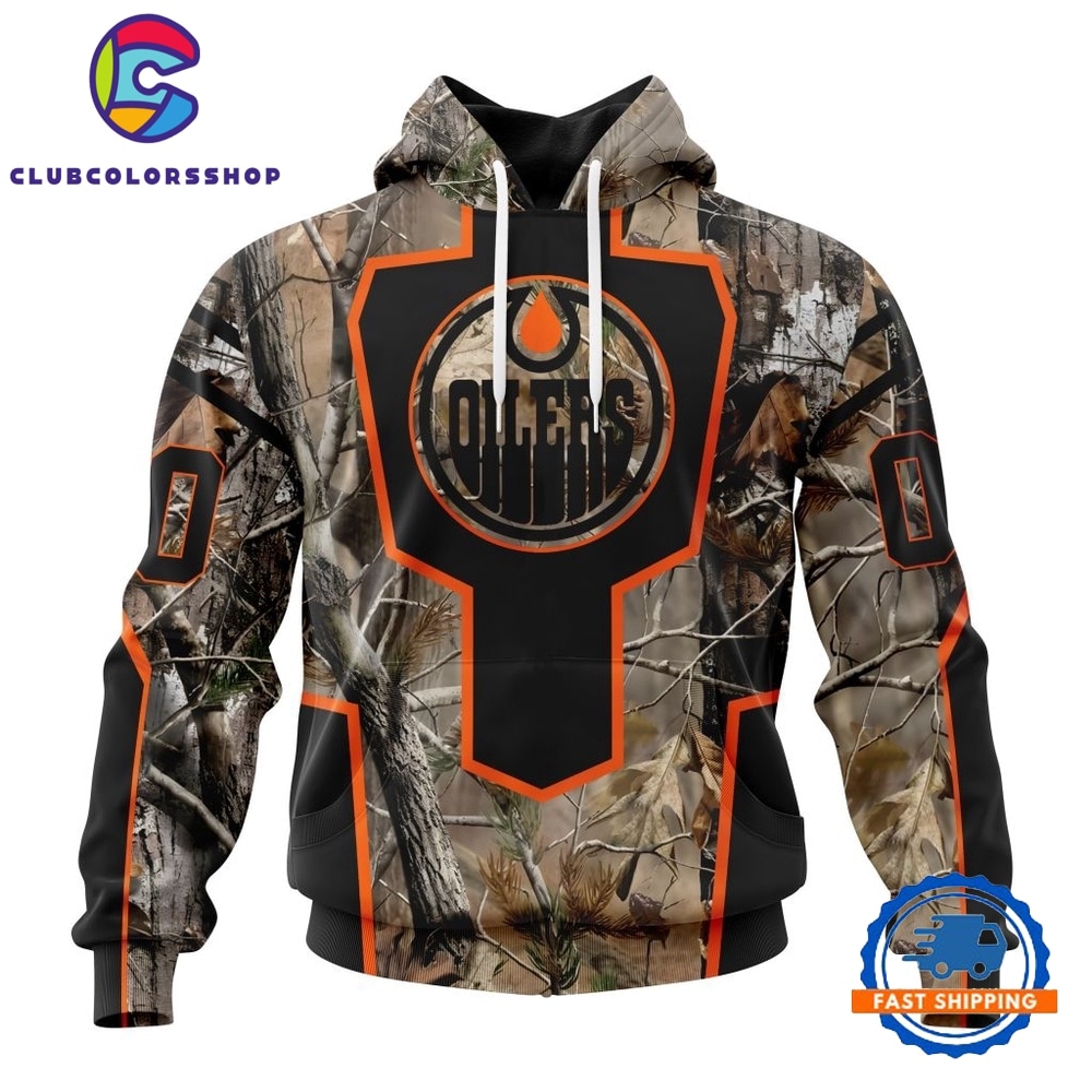 NHL Edmonton Oilers Special Camo Realtree Hunting Hoodie, T Shirt