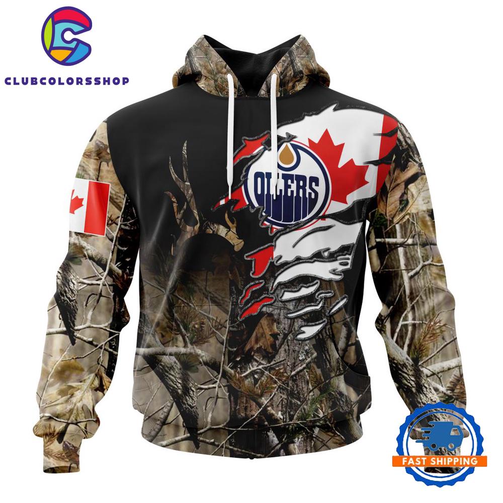 NHL Edmonton Oilers Special Camo Realtree Hunting Hoodie, TShirt, Long Sleeve Shirt