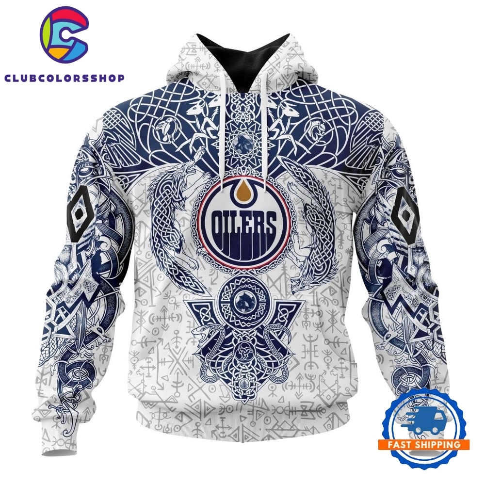 NHL Edmonton Oilers Special Norse Viking Symbols Hoodie, T Shirt