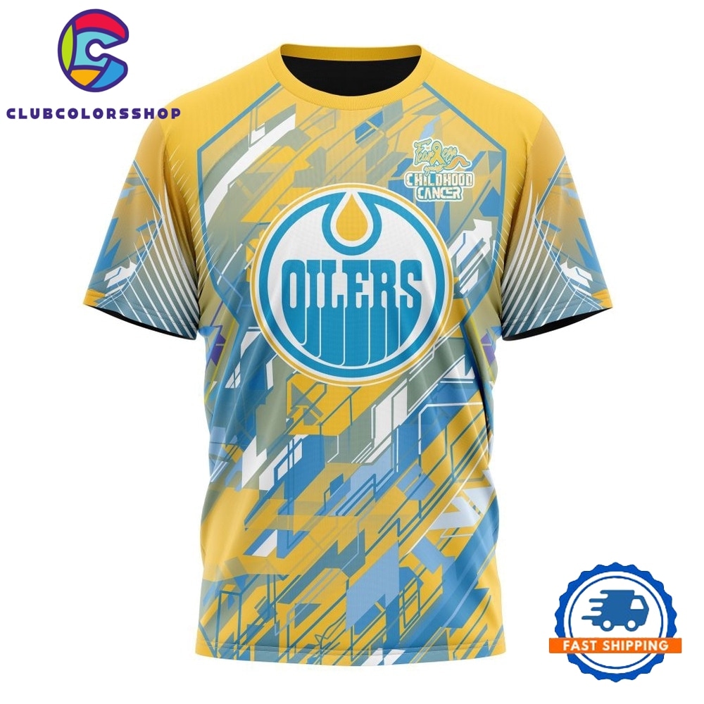 NHL Edmonton Oilers Specialized Design Fearless Against Childhood Cancers Hoodie, T Shirt NHL Edmonton Oilers Specialized Design Fearless Against Childhood Cancers Hoodie, T Shirt