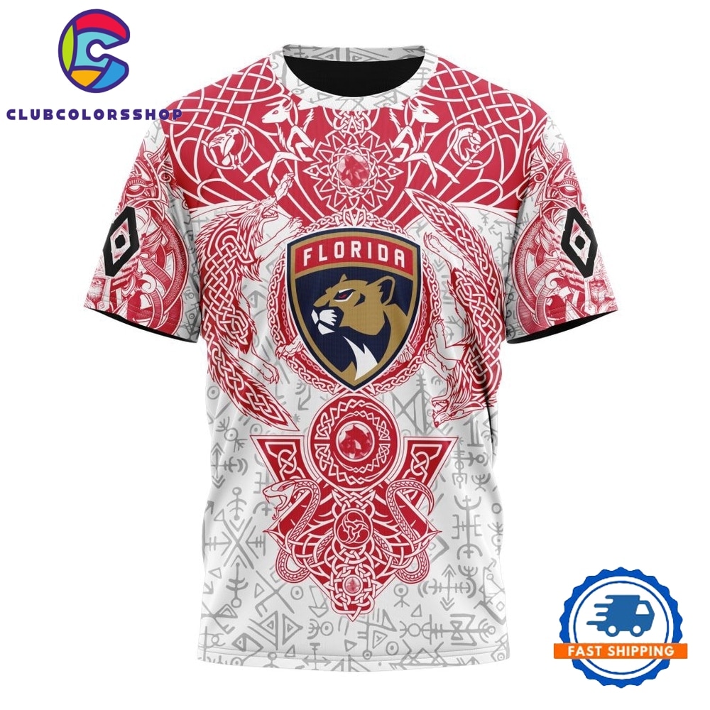NHL Florida Panthers Special Norse Viking Symbols Hoodie, T Shirt 4