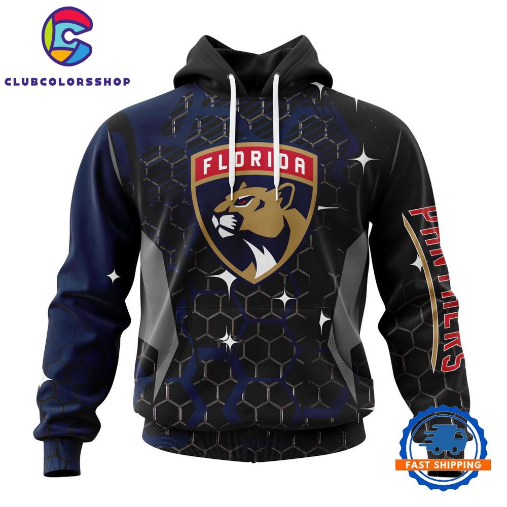NHL Florida Panthers Specialized Design With MotoCross Syle Hoodie, T Shirt