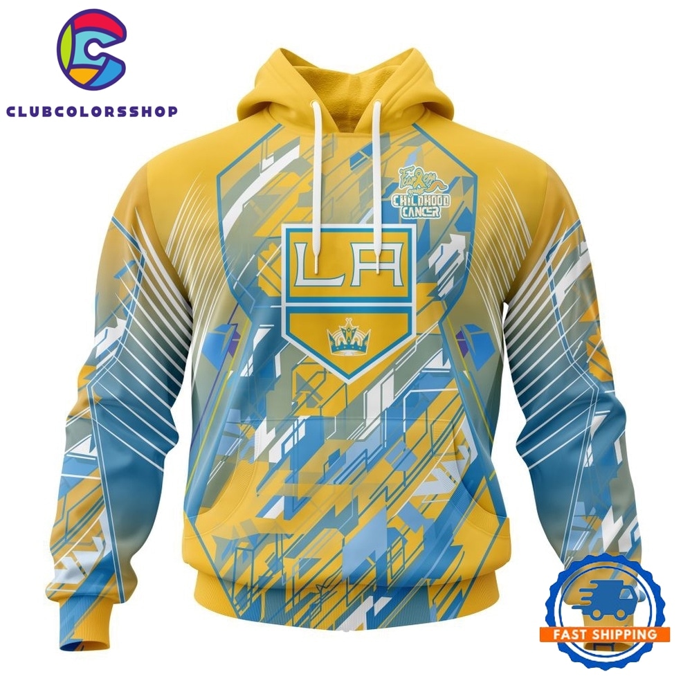 NHL Los Angeles Kings Specialized Design Fearless Against Childhood Cancers Hoodie, T Shirt