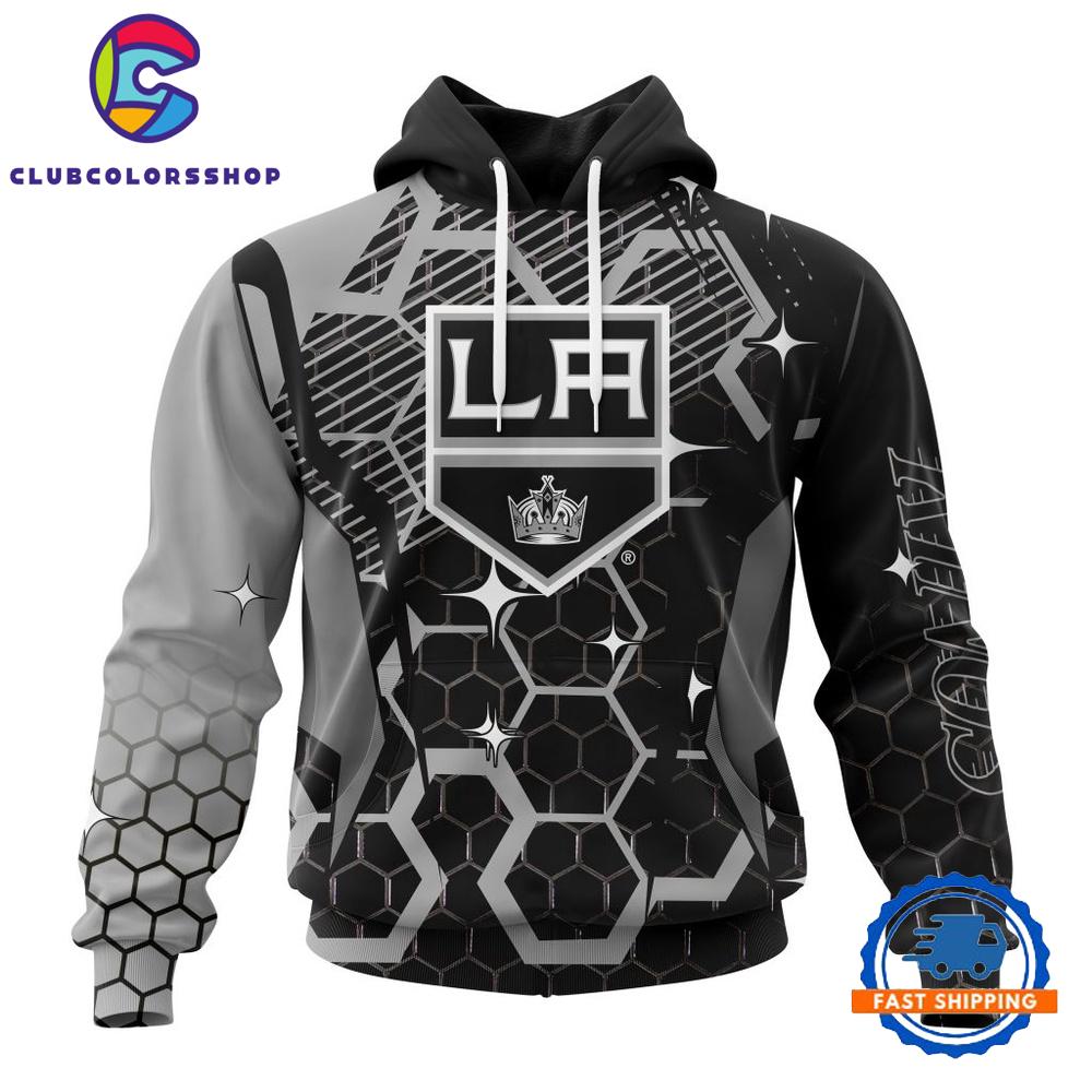 NHL Los Angeles Kings Specialized Design With MotoCross Syle Hoodie, T Shirt