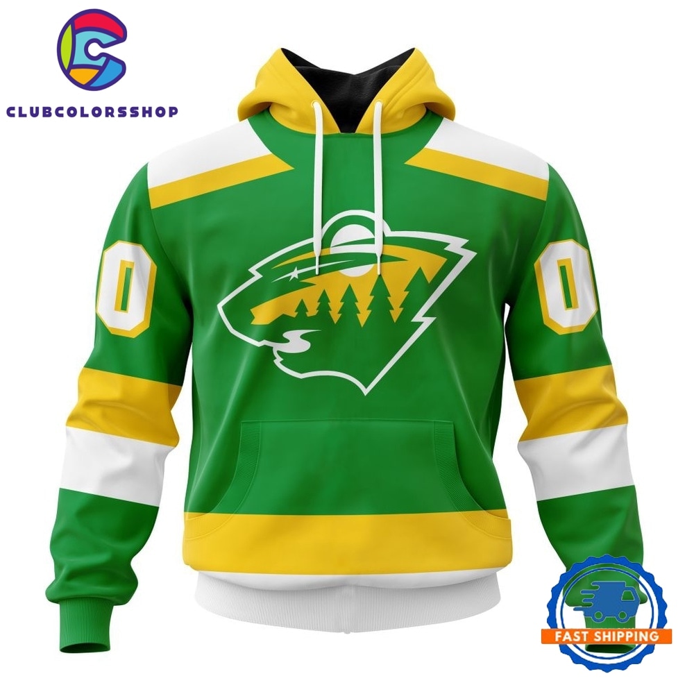 NHL Minnesota Wild Reverse Retro Kits Hoodie, T Shirt