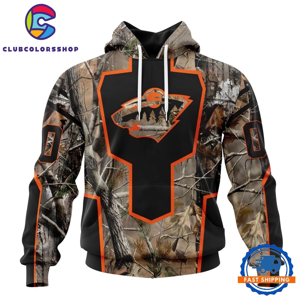 NHL Minnesota Wild Special Camo Realtree Hunting Hoodie, T Shirt