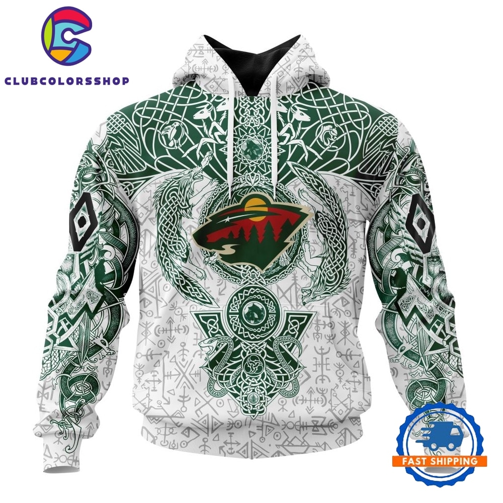 NHL Minnesota Wild Special Norse Viking Symbols Hoodie, T Shirt