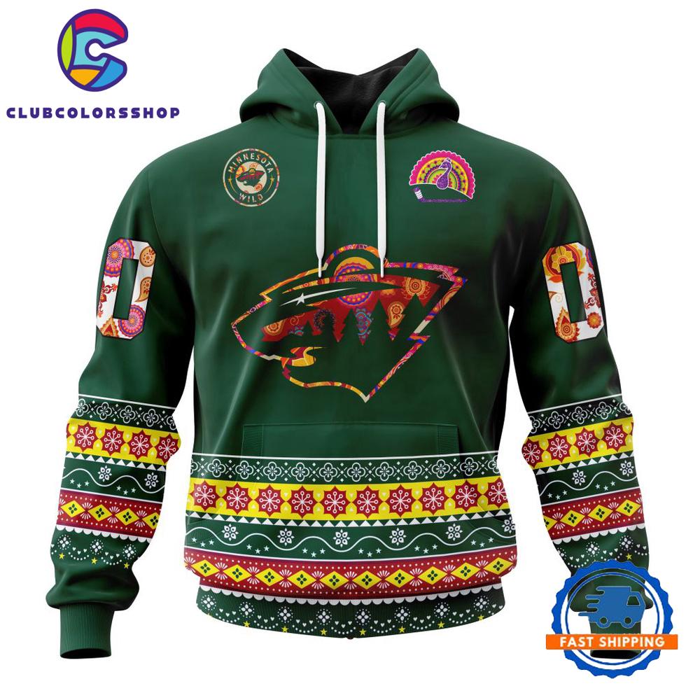 NHL Minnesota Wild Specialized Jersey Hockey For All Diwali Festival Hoodie, T Shirt