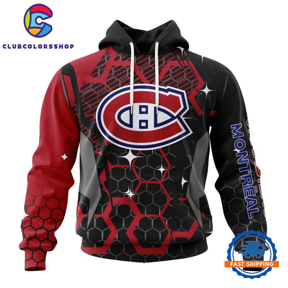 NHL Montreal Canadiens Specialized Design With MotoCross Syle Hoodie, T Shirt