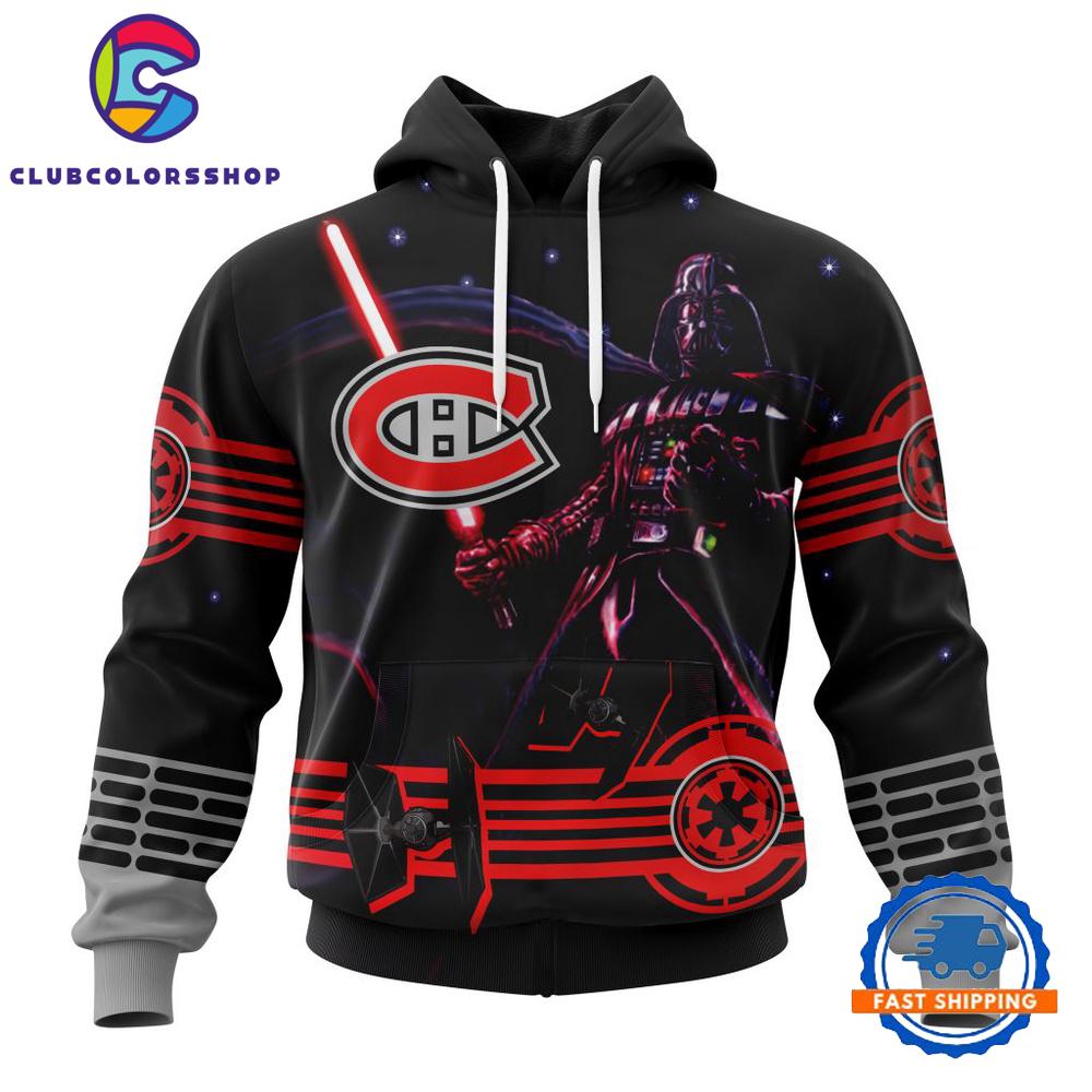 NHL Montreal Canadiens Specialized Starwar Darth Vader Version Hoodie, T Shirt