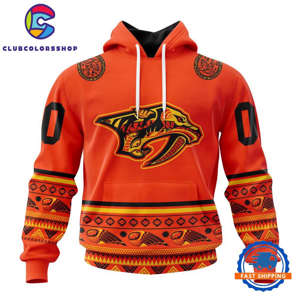 NHL Nashville Predators Specialized National Day For Truth And Reconciliation Hoodie, T Shirt