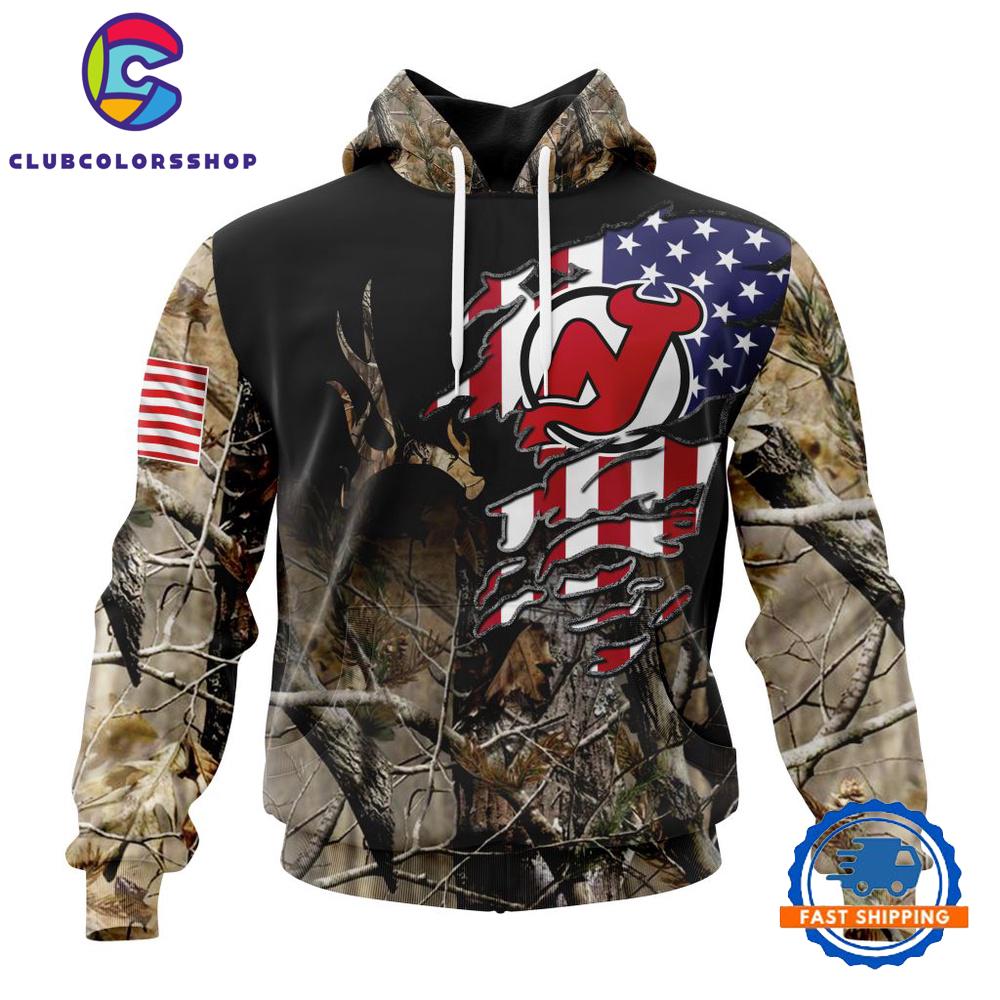 NHL New Jersey Devils Special Camo Realtree Hunting Hoodie, TShirt, Long Sleeve Shirt