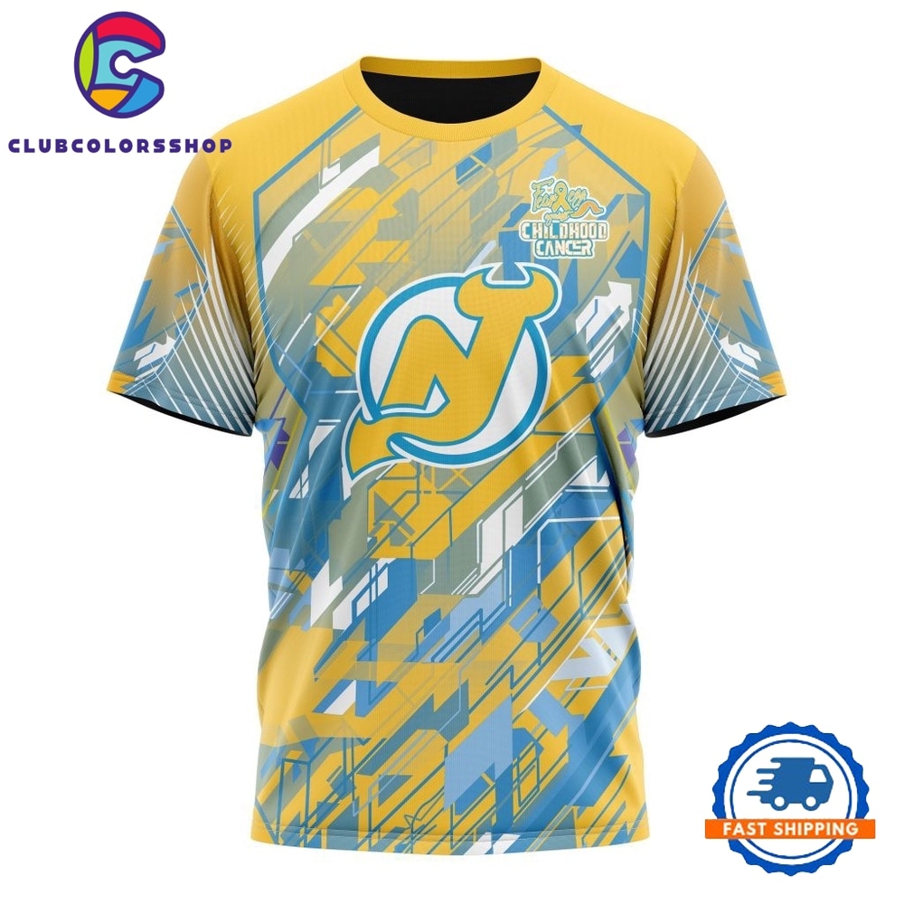 NHL New Jersey Devils Specialized Design Fearless Against Childhood Cancers Hoodie, T Shirt NHL New Jersey Devils Specialized Design Fearless Against Childhood Cancers Hoodie, T Shirt